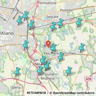 Mappa Via Iv Novembre, 20068 Peschiera Borromeo MI, Italia (4.7675)