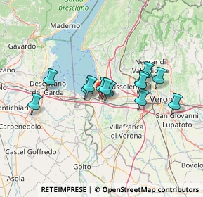 Mappa Via Cesare Pavese, 37014 Castelnuovo del Garda VR, Italia (10.64077)