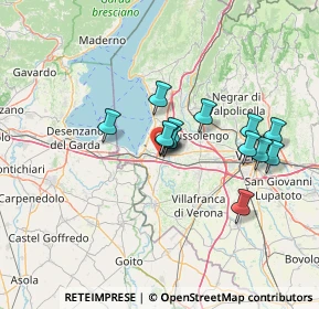 Mappa Via Cesare Pavese, 37014 Castelnuovo del Garda VR, Italia (11.21154)