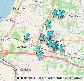 Mappa Via Cesare Pavese, 37014 Castelnuovo del Garda VR, Italia (1.462)