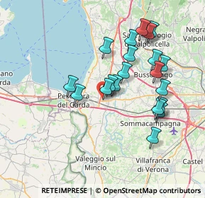 Mappa Via Cesare Pavese, 37014 Castelnuovo del Garda VR, Italia (6.92)