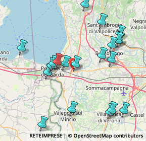 Mappa Via Cesare Pavese, 37014 Castelnuovo del Garda VR, Italia (8.8075)