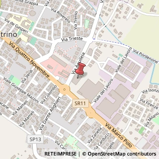 Mappa Via Aquileia, 4, 35035 Mestrino, Padova (Veneto)