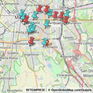 Mappa 20139 Milano MI, Italia (2.422)