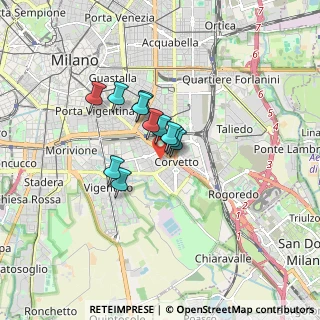 Mappa 20139 Milano MI, Italia (1.02273)