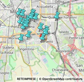 Mappa 20139 Milano MI, Italia (1.84158)