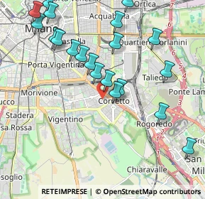 Mappa 20139 Milano MI, Italia (2.256)