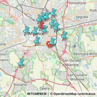 Mappa 20139 Milano MI, Italia (3.73214)