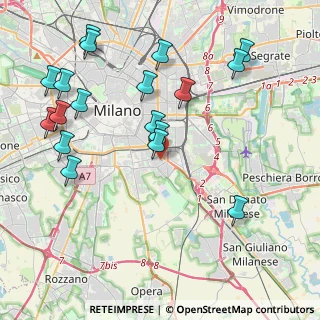 Mappa 20139 Milano MI, Italia (4.71944)