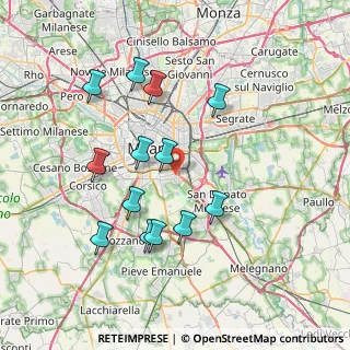 Mappa 20139 Milano MI, Italia (7.26538)