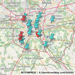 Mappa 20139 Milano MI, Italia (6.57444)