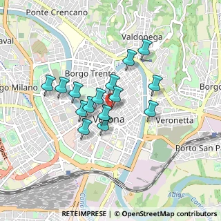 Mappa Via Oberdan, 37121 Verona VR, Italia (0.67533)