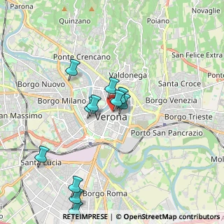 Mappa Piazzetta Scalette Rubiani, 37121 Verona VR, Italia (1.87909)