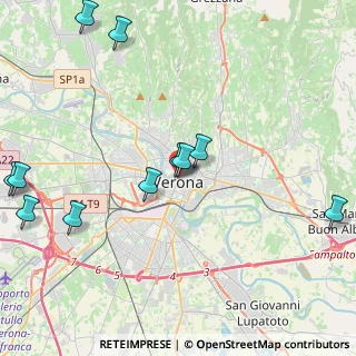 Mappa Piazzetta Scalette Rubiani, 37121 Verona VR, Italia (5.09182)