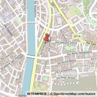 Mappa Via scrimiari 18, 37129 Verona, Verona (Veneto)