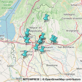 Mappa Via S. Vitale, 37129 Verona VR, Italia (10.449166666667)