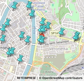 Mappa Via San Vitale, 37129 Verona VR, Italia (0.57)