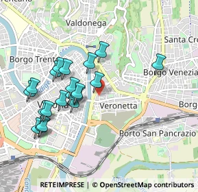 Mappa Via San Vitale, 37129 Verona VR, Italia (0.9185)