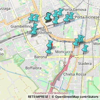 Mappa Via Paul Valery, 20143 Milano MI, Italia (1.109)