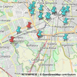Mappa Via Paul Valery, 20143 Milano MI, Italia (2.70526)