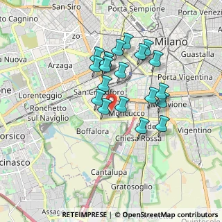 Mappa Via Paul Valery, 20143 Milano MI, Italia (1.5065)