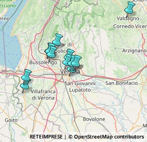 Mappa Veronetta, 37129 Verona VR, Italia (11.36583)