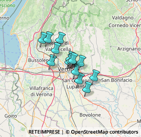 Mappa Veronetta, 37129 Verona VR, Italia (7.65)