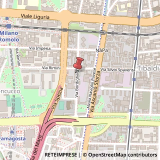 Mappa Via Bordighera, 28, 20142 Milano, Milano (Lombardia)