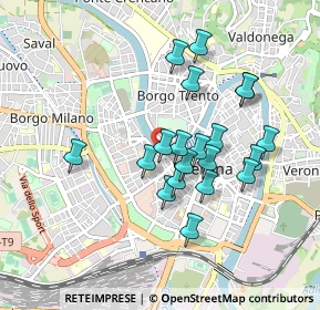 Mappa Vicolo S. Zeno in Oratorio, 37123 Verona VR, Italia (0.78)