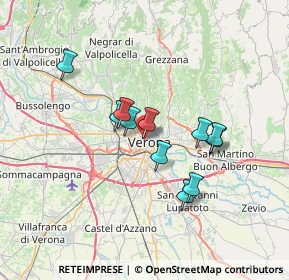 Mappa Vicolo S. Zeno in Oratorio, 37123 Verona VR, Italia (5.48636)