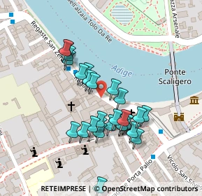 Mappa Vicolo S. Zeno in Oratorio, 37123 Verona VR, Italia (0.08929)