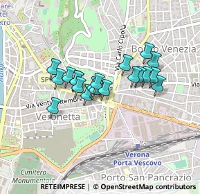 Mappa Via Santa Toscana, 37129 Verona VR, Italia (0.325)