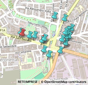 Mappa Via Santa Toscana, 37129 Verona VR, Italia (0.21)
