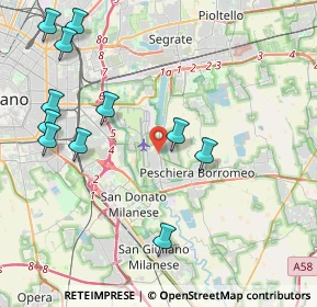 Mappa Canzo, 20068 Peschiera Borromeo MI, Italia (4.85091)