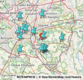 Mappa Canzo, 20068 Peschiera Borromeo MI, Italia (6.62857)