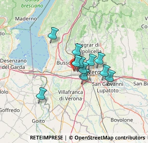 Mappa Centro Comm. LA GRANDE MELA CC LA GRANDE MELA SHOPPINGLAND, 37060 Lugagnano VR, Italia (8.67455)