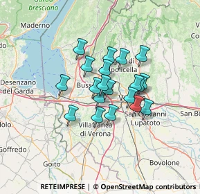 Mappa Centro Comm. LA GRANDE MELA CC LA GRANDE MELA SHOPPINGLAND, 37060 Lugagnano VR, Italia (9.2105)