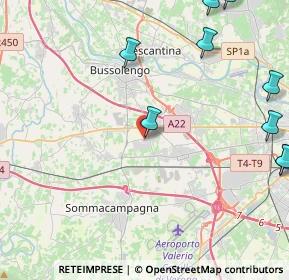 Mappa Centro Comm. LA GRANDE MELA CC LA GRANDE MELA SHOPPINGLAND, 37060 Lugagnano VR, Italia (7.045)
