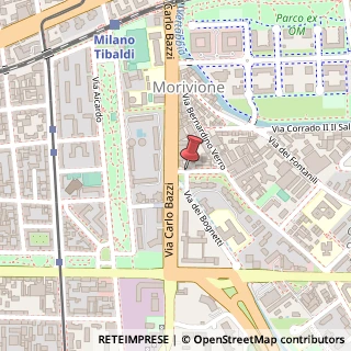 Mappa Via dei Giovanni e Giampiero Bognetti,  9, 20141 Milano, Milano (Lombardia)