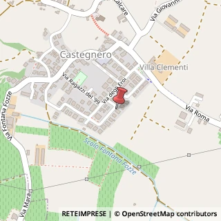 Mappa Via Nicolò Tommaseo, 11, 36020 Castegnero, Vicenza (Veneto)