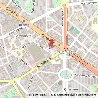 Mappa Via Gamboloita, 7, 20139 Milano, Milano (Lombardia)