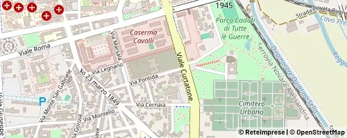 Mappa Novara