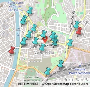 Mappa Via 20 Settembre, 37129 Verona VR, Italia (0.4765)