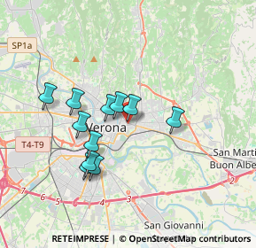 Mappa Via 20 Settembre, 37129 Verona VR, Italia (3.00273)