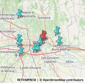 Mappa Via 20 Settembre, 37129 Verona VR, Italia (5.85364)