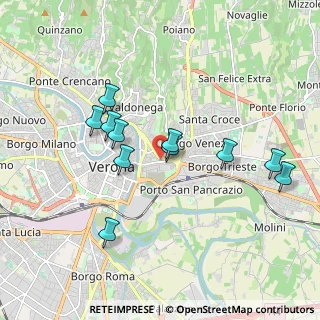 Mappa Via Venti Settembre, 37129 Verona VR, Italia (1.73545)