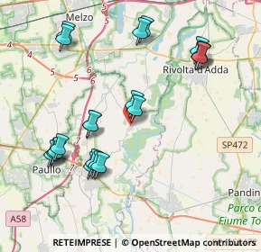 Mappa Via Giuseppe Verdi, 26833 Comazzo LO, Italia (4.257)