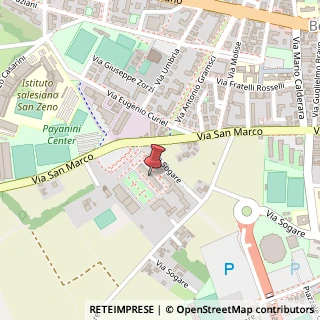 Mappa Via San Marco, 121, 37138 Verona, Verona (Veneto)