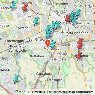 Mappa Via Santander, 20143 Milano MI, Italia (2.56579)