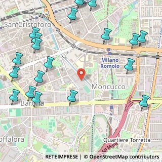 Mappa Via Santander, 20143 Milano MI, Italia (0.766)